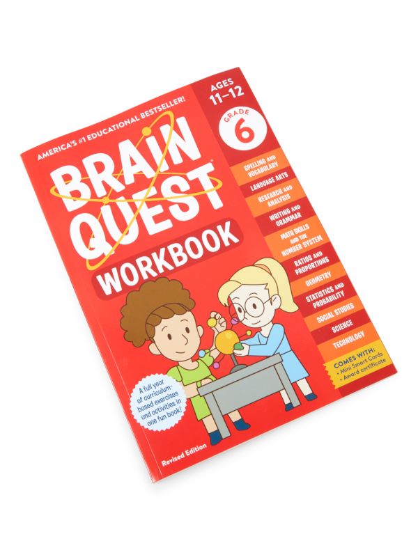 Workman Publishing ?Brain Quest 6th Grade Workbook